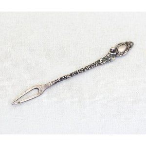 Vintage Avant Garde Silver Stylish Spoon, Marked 800 - A24